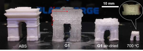 3D打印智能墨水，可創(chuàng)造出形狀和變色的物體